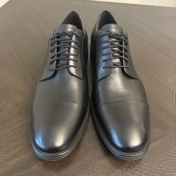 Cole Haan ME Cap Oxford Men's Size 11 Black New With Box Modern Dress Shoe - Picture 3 of 16